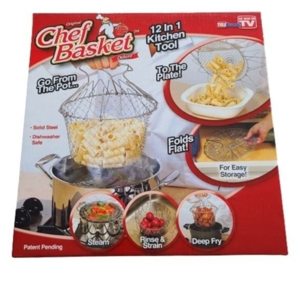 Original Chef Basket 12 in 1 Kitchen Tool NWT - Picture 1 of 3